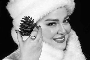 بهاره رهنما کریسمس را با یک استایل خاص جشن گرفت