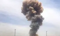 شنیده شدن صدای انفجار شدید در پارچین