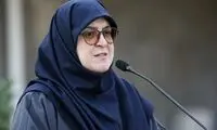 ژست قلبی خانم سخنگو در حیاط دولت پربازدید شد