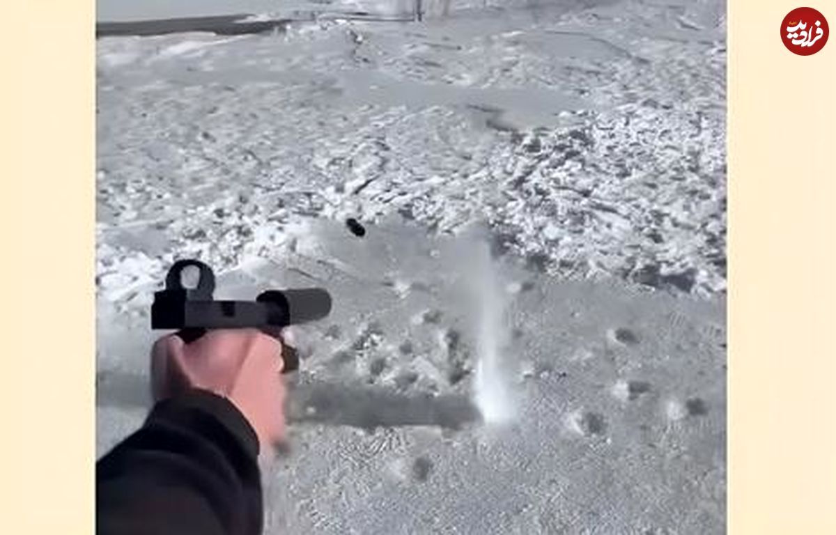 اگر با تفنگ به یخ شلیک کنیم چه اتفاقی می‌افتد؟