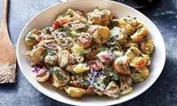طرز تهیه سالاد سیب‌زمینی اتریشی