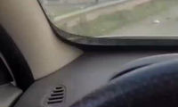 تصادف وحشتناک به دلیل لایی کشیدن چند جوان