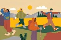 سبک پیاده‌روی که رازهای زندگی شما را فاش می‌کند