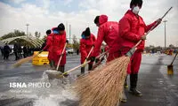 تکمیل استقرار مخازن شن و نمک در تهران