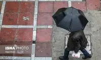 بارش شدید باران و کاهش دما در نیمه شمالی کشور