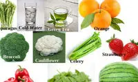 لیست مواد غذایی با کالری صفر +عکس
