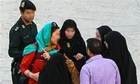 هنرپیشه بازداشت شده در برج میلاد +عکس