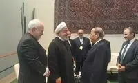 روسای جمهور ایران و لبنان با یکدیگر دیدار کردند