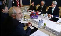 دیدار ظریف با وزیر خارجه آمریکا در وین +عکس