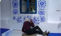 نقاشی دیواری های یک مادربزرگ ۸۷ ساله