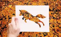 رنگ آمیزی زیبای آثار هنری با طبیعت +عکس