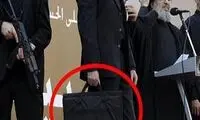 کیف محافظ «نصرالله» خبرساز شد+عکس