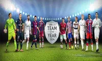 عکس: تیم منتخب اروپا در سال 2014