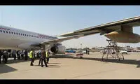 برخورد دو هواپیما در فرودگاه مهرآباد +عکس