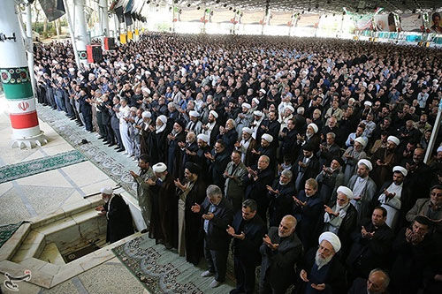 عکس: چهار امام جمعه در نماز جمعه تهران