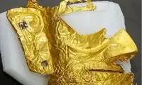 کشف ماسک طلای ۳هزار ساله در چین