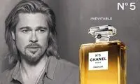 براد پیت در تبلیغات عطر زنانه چنل! +عکس