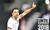 ژاوی با حریف استقلال تا 2018 تمدید کرد