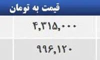 قیمت صبح امروز سکه و طلا در بازار