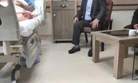 علی پروین به ملاقات تاج رفت