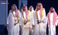 تلاوت آیه‌ معنادار در مراسم وداع برای هیئت عربستانی
