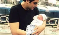 عکس: حمید عسکری پدر شد
