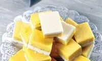 حلوای دورنگ سر سفره افطار