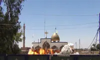 تخریب اماکن مذهبی توسط داعش +عکس