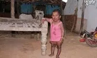 مرد 50 ساله به اندازه کودک 5 ساله