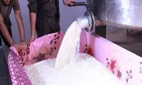 عکس: رونمایی از کارخانه لبنیات داعش