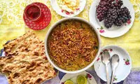 افطاری روز؛ آش شله‌قلمکار
