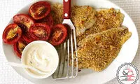 طرز تهیه ماهی با گوجه فرنگی کبابی
