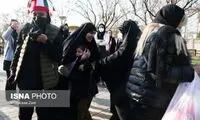 قابی تامل‌برانگیز از حواشی علیه زنان در بازی با لبنان