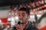  خواننده مشهور تجمعات برای ادامه جنگ شعر خواند!