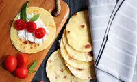 طرز تهیه نان ذرت فوری، بدون فر