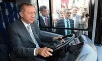 عکس: اردوغان راننده اتوبوس شد!