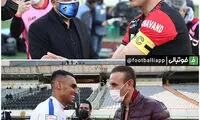 خوش‌و‌بش پرسپولیسی‌ها و پیکان با یکدیگر
