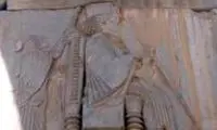 عکس: تخریب‌ سنگ‌ نگاره‌ داریوش در آپادانا
