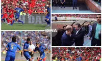 تصاویری از نیمه نخست دیدار استقلال و پرسپولیس