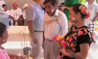 ازدواج یک مرد با تمساح! +عکس
