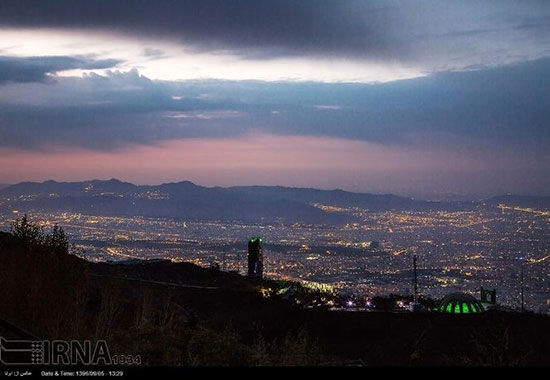 قله زیبای کلک چال تفرج‌گاه کوهنوردان