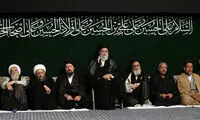 آخرین شب مراسم عزاداری با حضور رهبر انقلاب