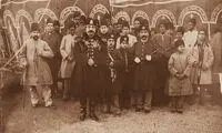 ناصرالدین شاه در اردوی شهرستانک +عکس