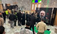 تصاویری از آماده‌سازی آرامگاه سردار شهید سلامی