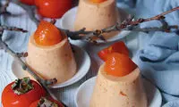 پاناکوتای خرمالو؛ دسر لذیذ پاییزی