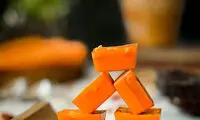 افطاری شب سوم ماه رمضان؛ حلوای هویج ژله‌ای