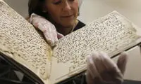 قدیمی ترین قرآن جهان در بیرمنگام +عکس