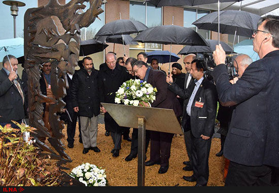 مراسم یادبود قربانیان سلاح شیمیایی در لاهه
