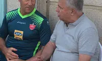 خوش‌وبش گابریل کالدرون با علی پروین