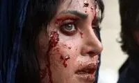 گریم متفاوت الناز شاکردوست در یک فیلم